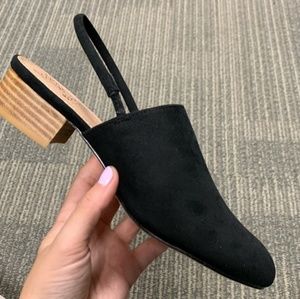 Black Sandal Mule